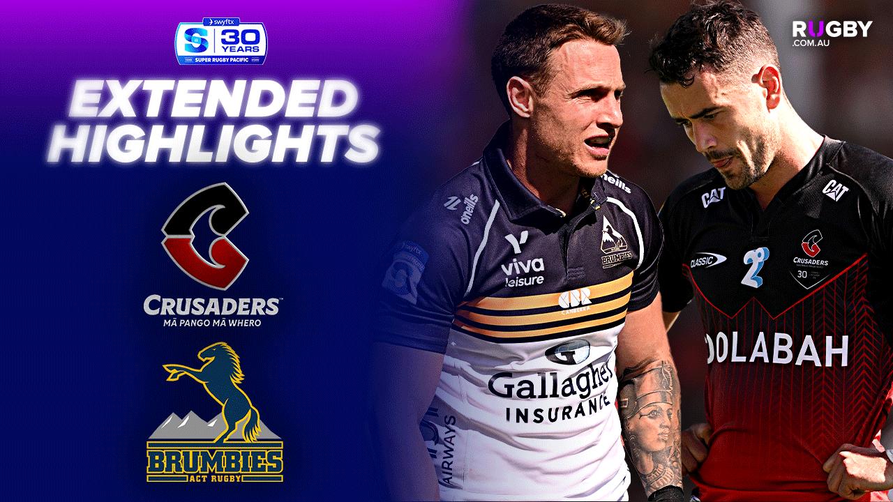 Crusaders v Brumbies Extended Highlights | Round 2 | Super Rugby ...
