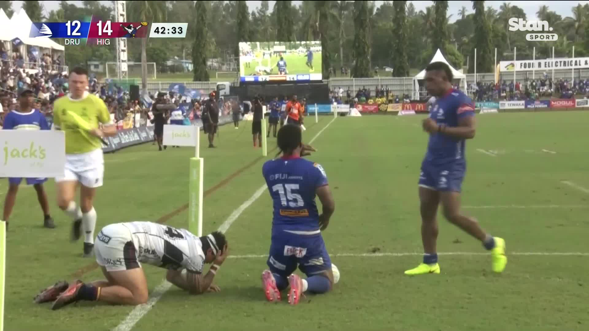 Try | Rabitu 43' | Fijian Drua vs Highlanders