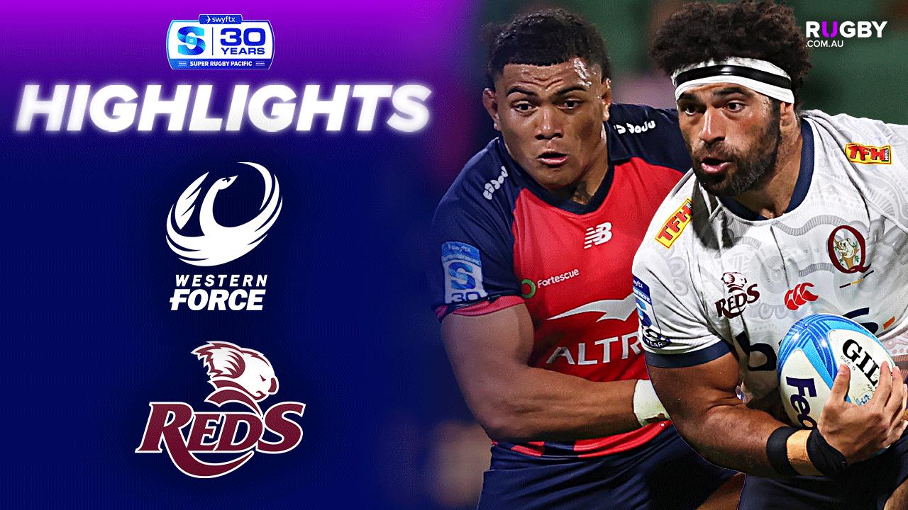 Western Force v Queensland Reds Highlights | Round 14 | Super Rugby ...