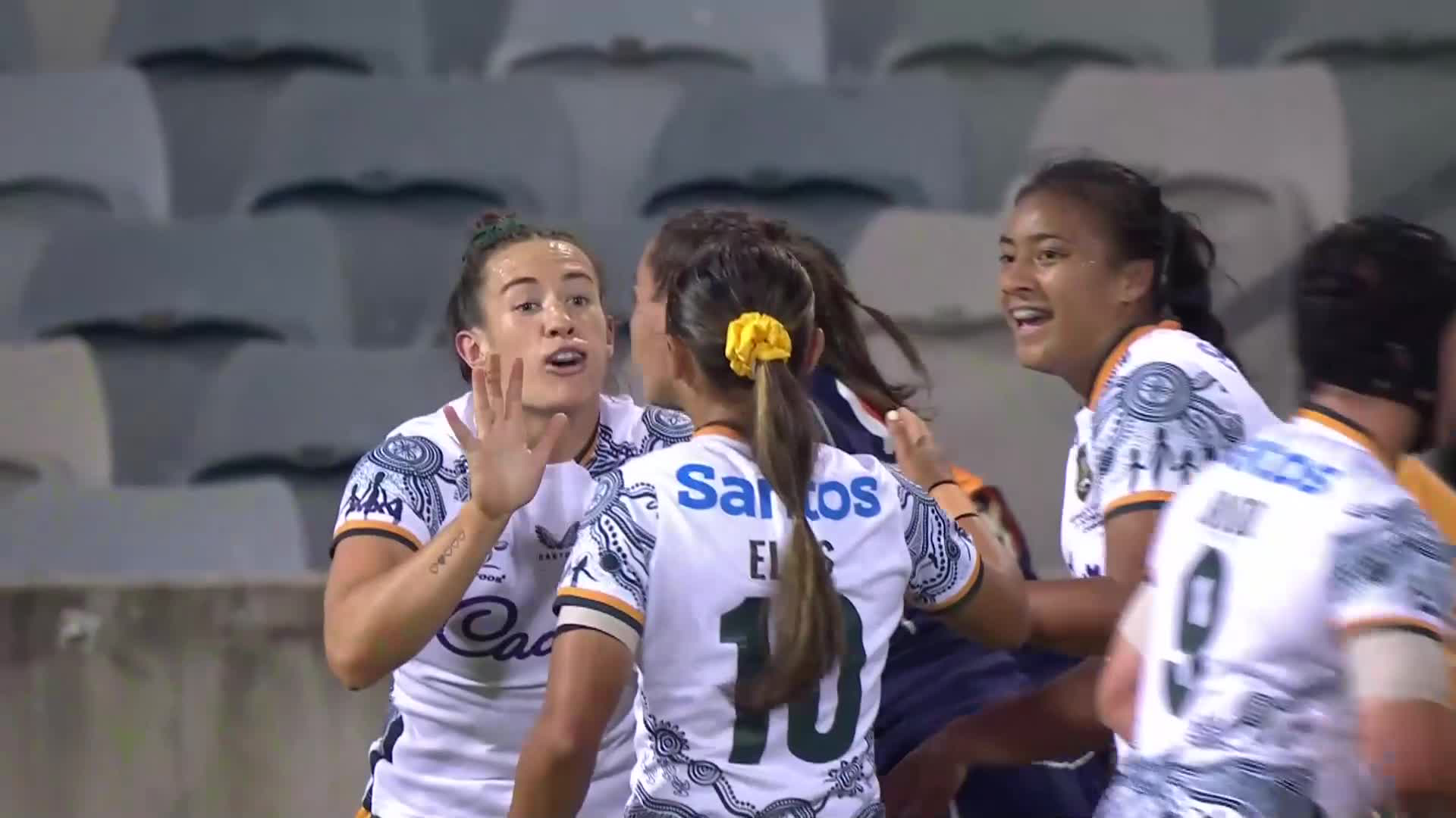 Try | Stewart 11' | Wallaroos vs Scotland Women