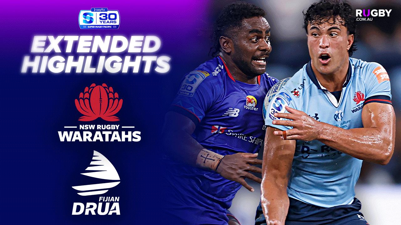 Waratahs v Fijian Drua Extended Highlights | Round 2 | Super Rugby ...