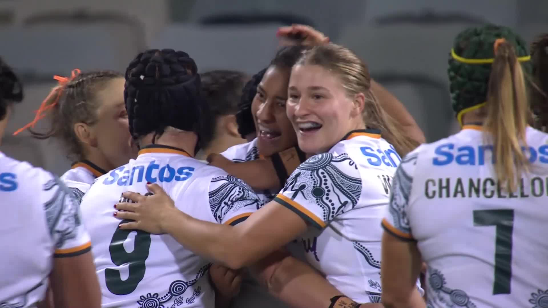 Try | Moleka 45' | Wallaroos vs Scotland Women