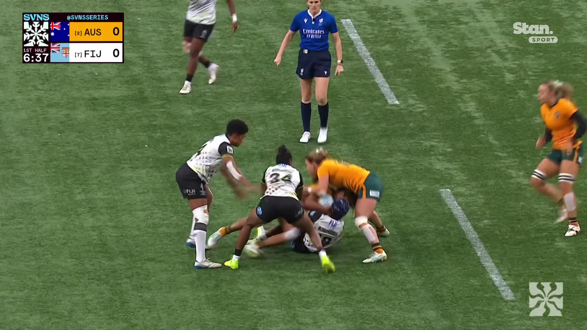 Levi strikes early! | SVNS Vancouver