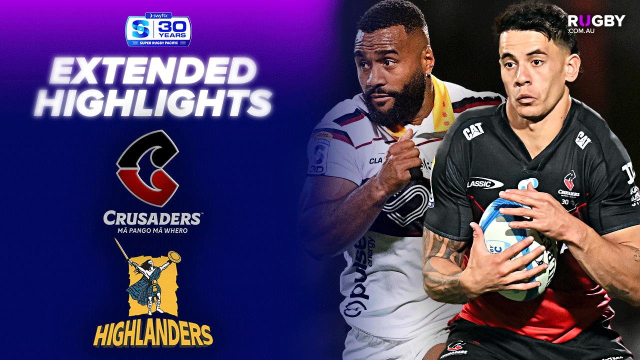 Crusaders v Highlanders Extended Highlights | Round 5 | Super Rugby ...