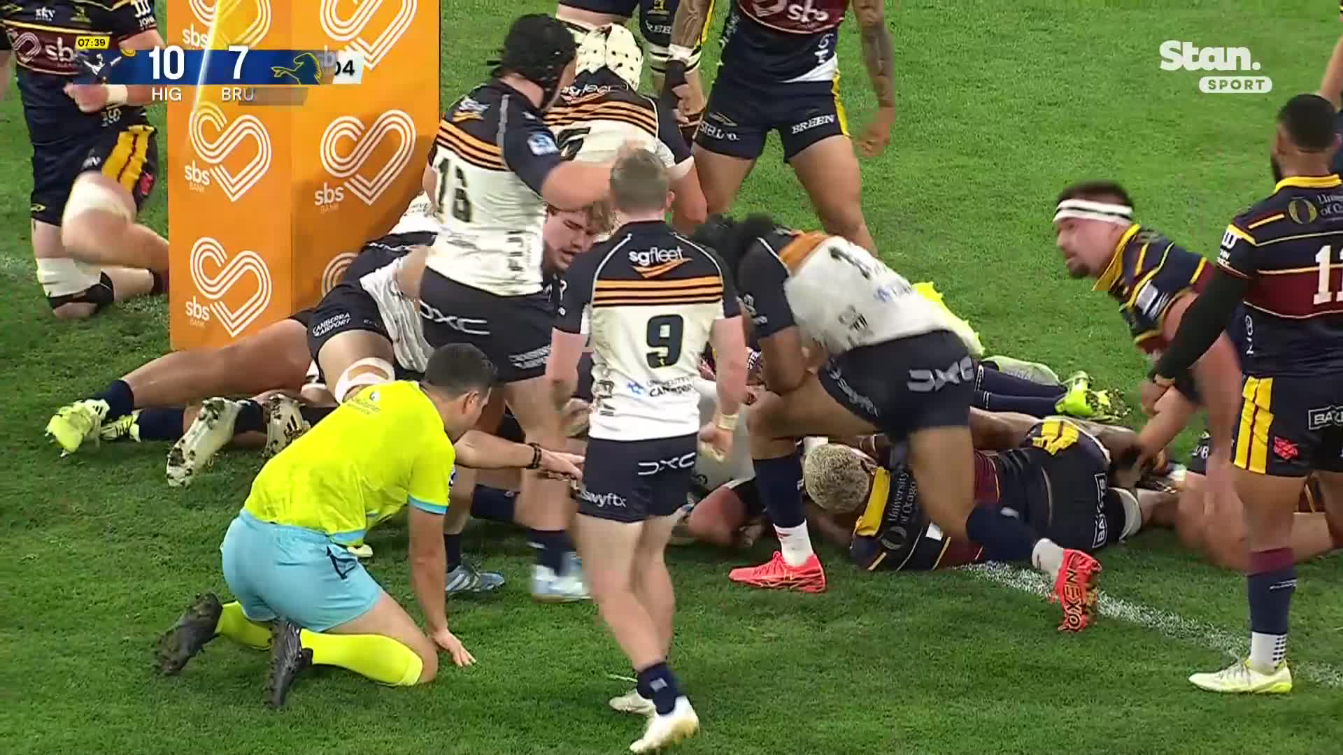 Try | Reimer 74' | Brumbies vs Highlanders