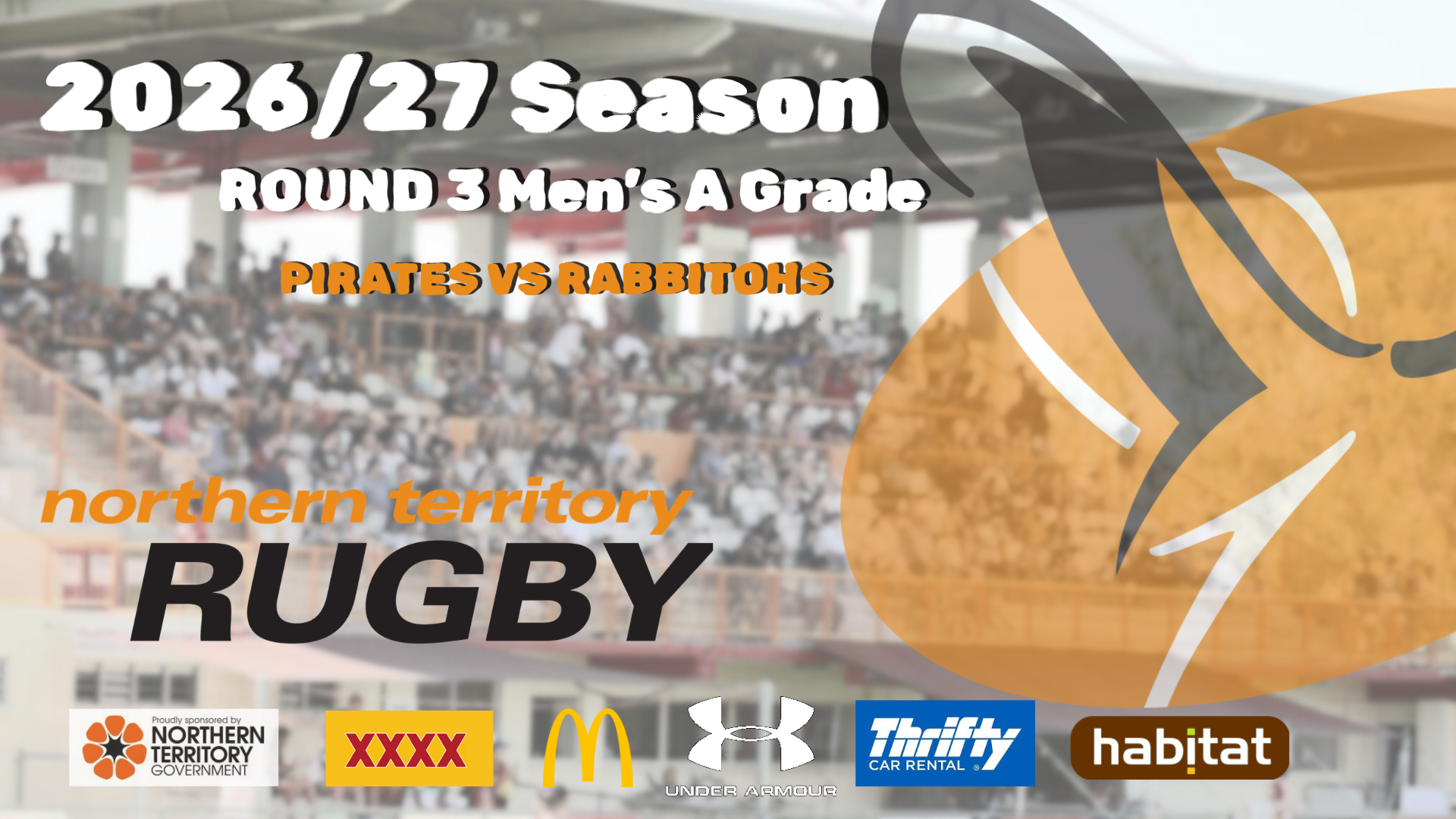 2026/26 Men's Season R3 - Pirates vs Rabbitohs