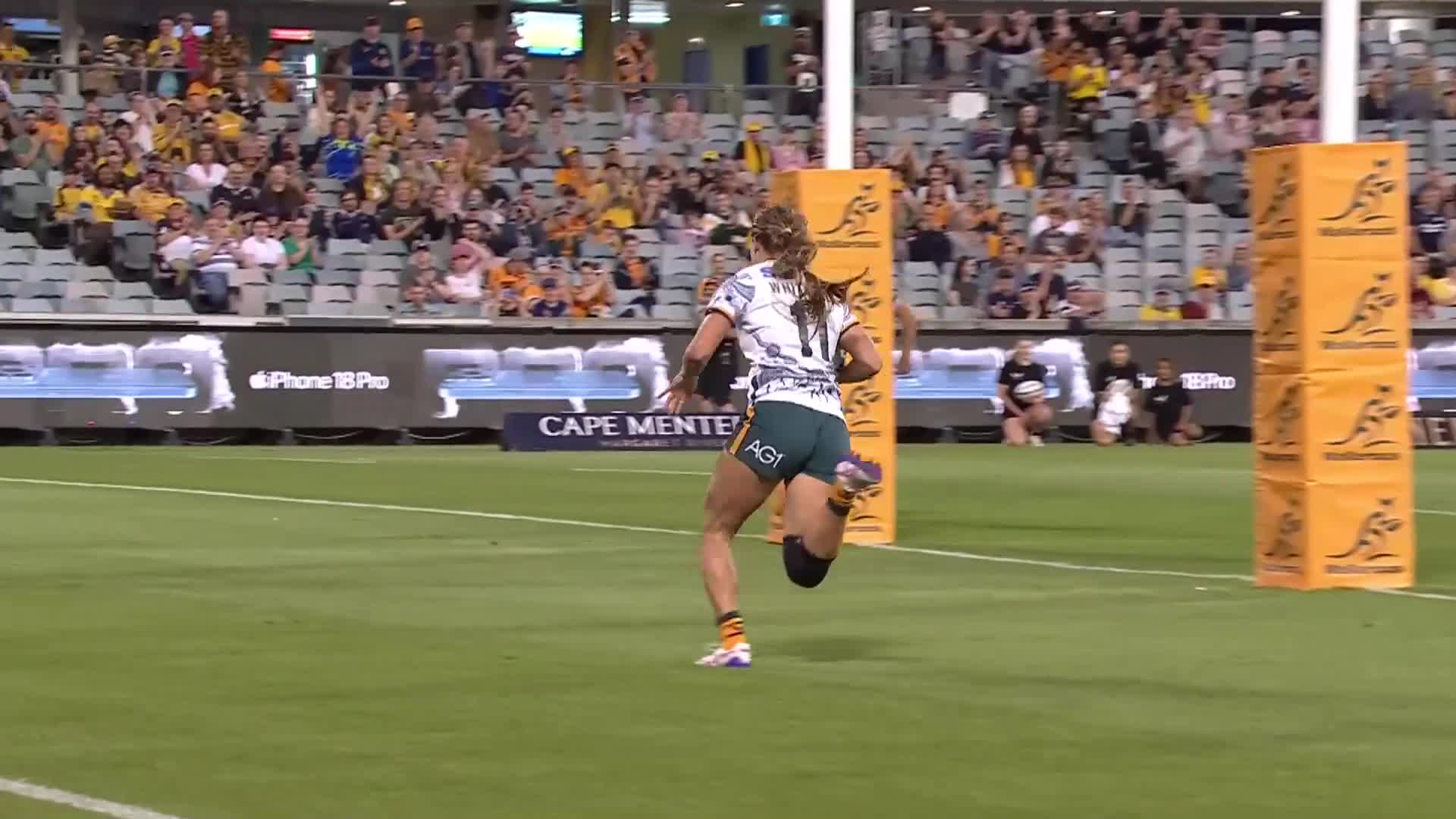Try | Whitaker 3' | Wallaroos vs Scotland Women