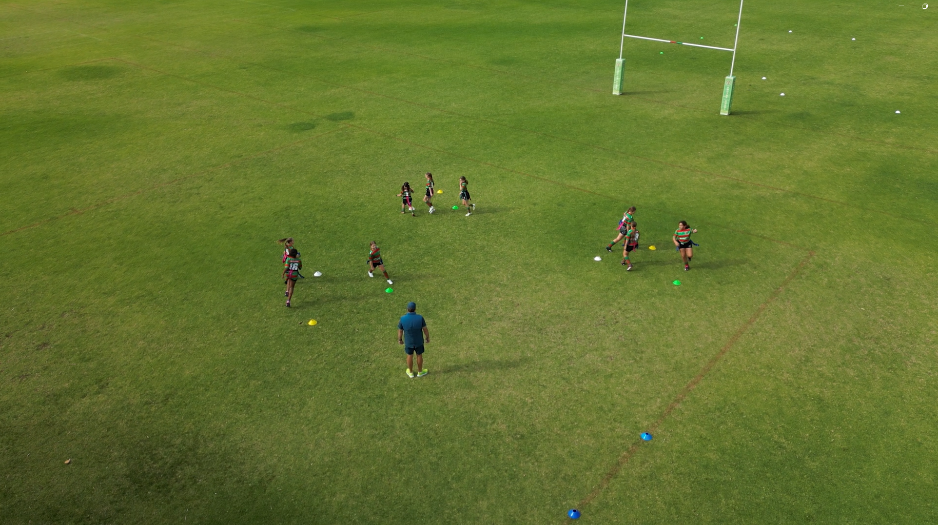 Get into Rugby Skills Colour Tag