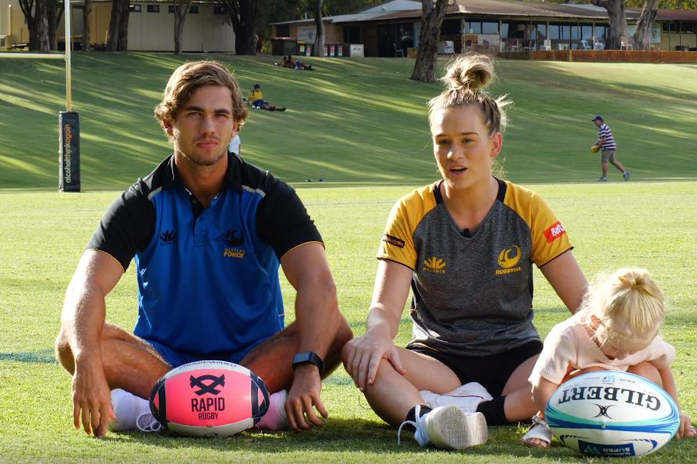 WA Rugby's newest additions Charlotte Kennington and Jake Strachan