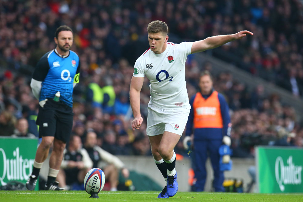 Owen Farrell will skipper England. Photo: AFP