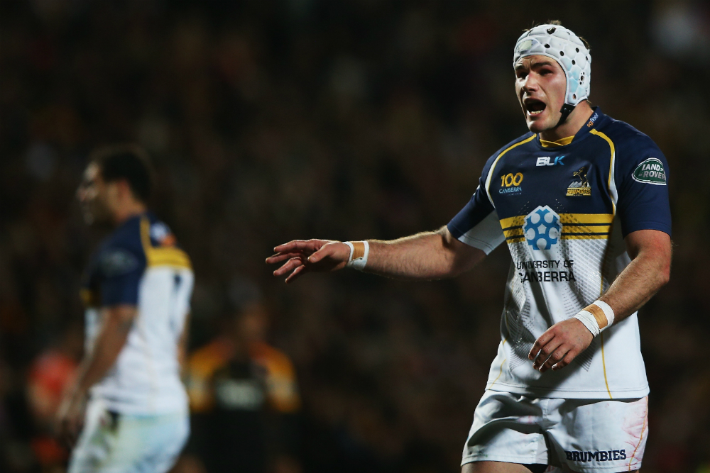 While he's a proud Queenslanders, Mowen now barracks for his beloved Brumbies. Photo: Getty Images