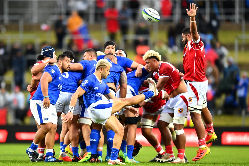 Four-try Samoa down Tonga in Pacific Nations Cup