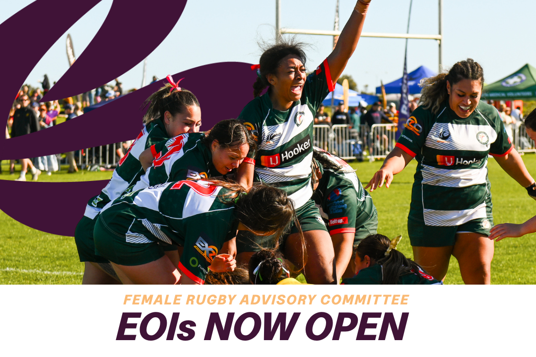 Female Rugby Advisory Committee: Expressions of Interest Now Open