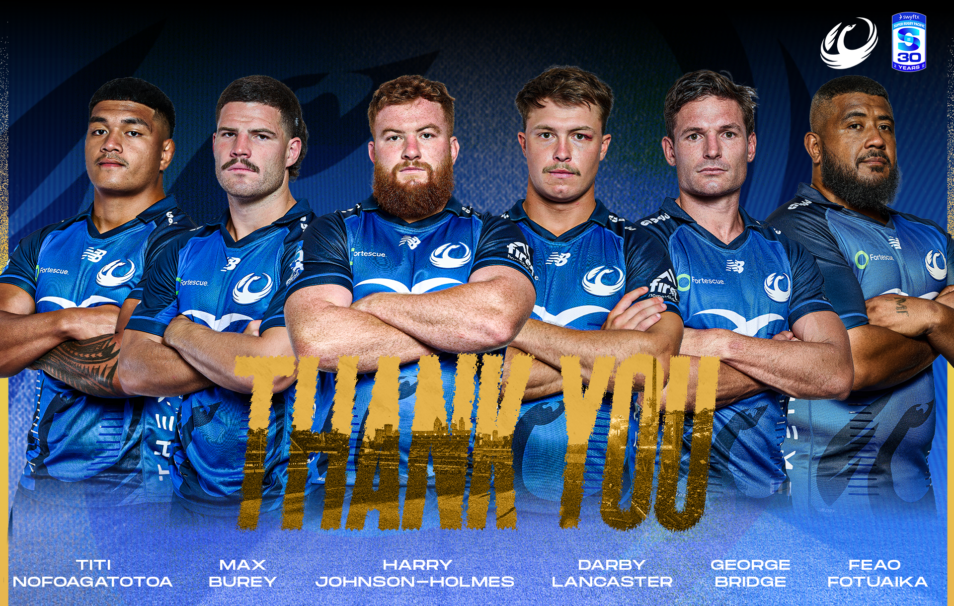 Force farewells six players following conclusion of 2026 season