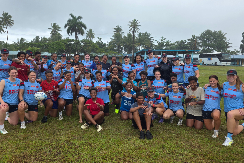 Waitaha Rugby NSW Waratahs Women Connect with Future Fijian Rugby Stars Ahead of Drua ...