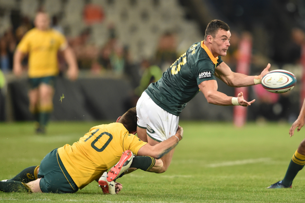 The Wallabies got through plenty of defensive work. Photo: Getty Images
