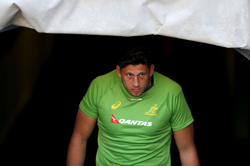 Adam Coleman at training. Photo: Getty Images