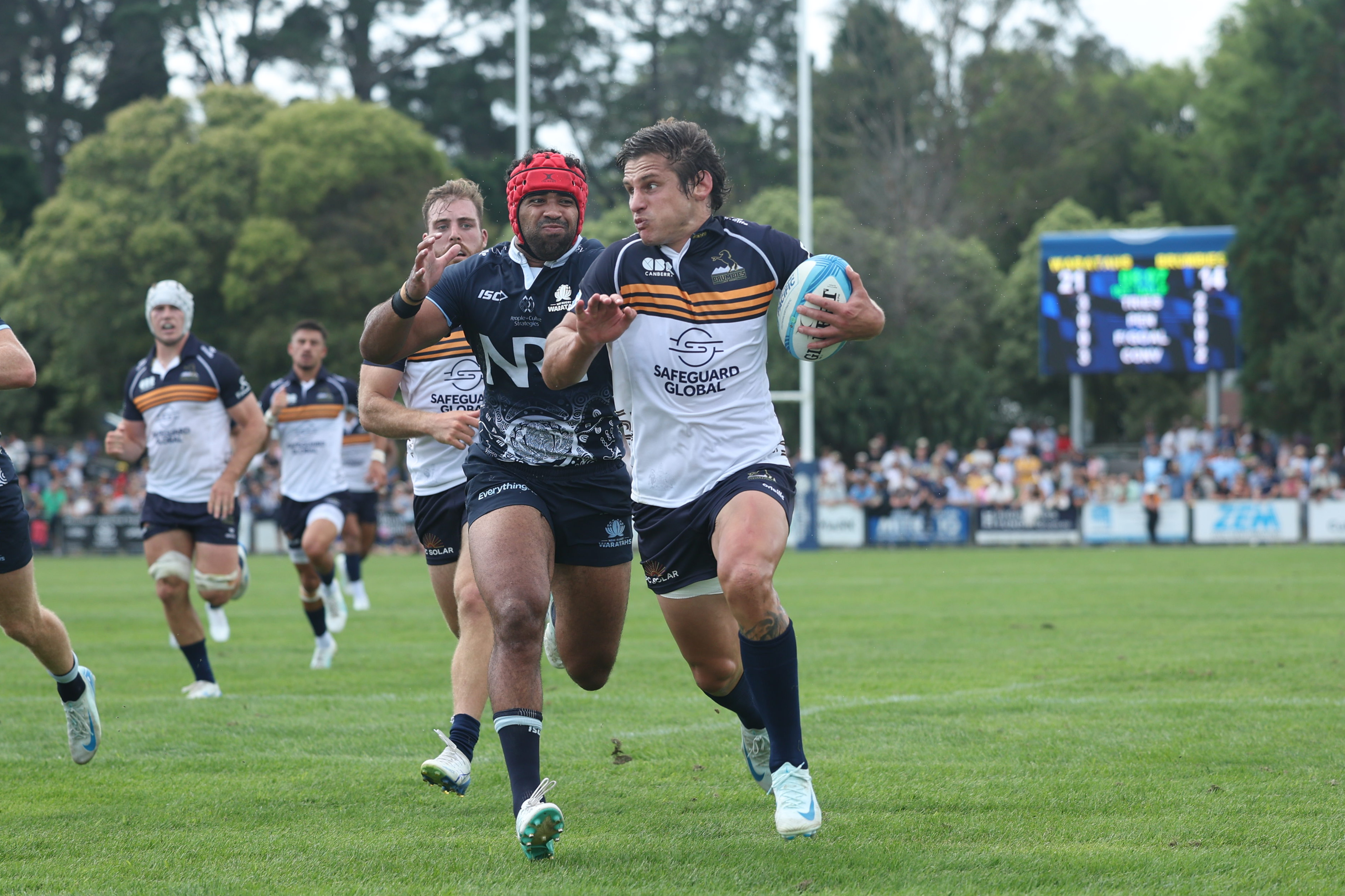 Brumbies and Waratahs share thrilling pre-season draw in Bowral