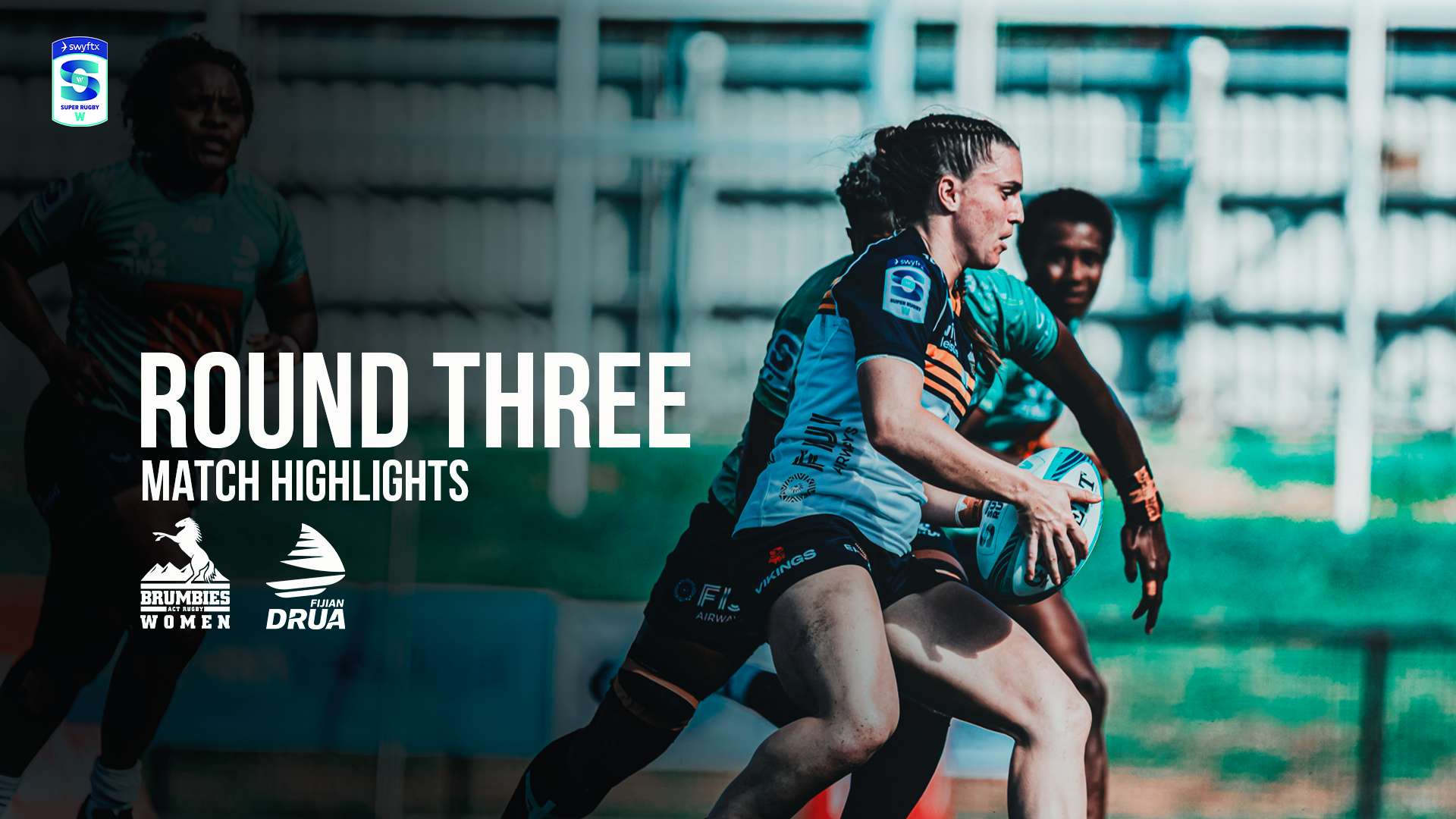 Sywftx Super Rugby ACT Brumbies Women vs Fiji Drua | Round 3 | Swyftx Super Rugby Women ...