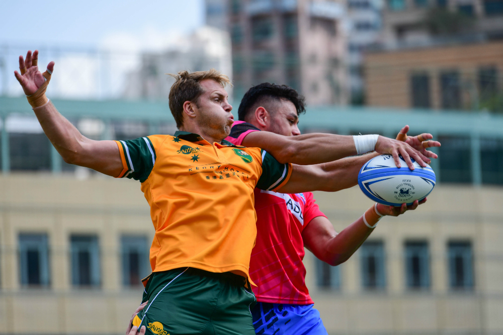 Hoiles and the Classics fell to the Overseas Old Boys in their opener. Photo: Hong Kong Tens Media