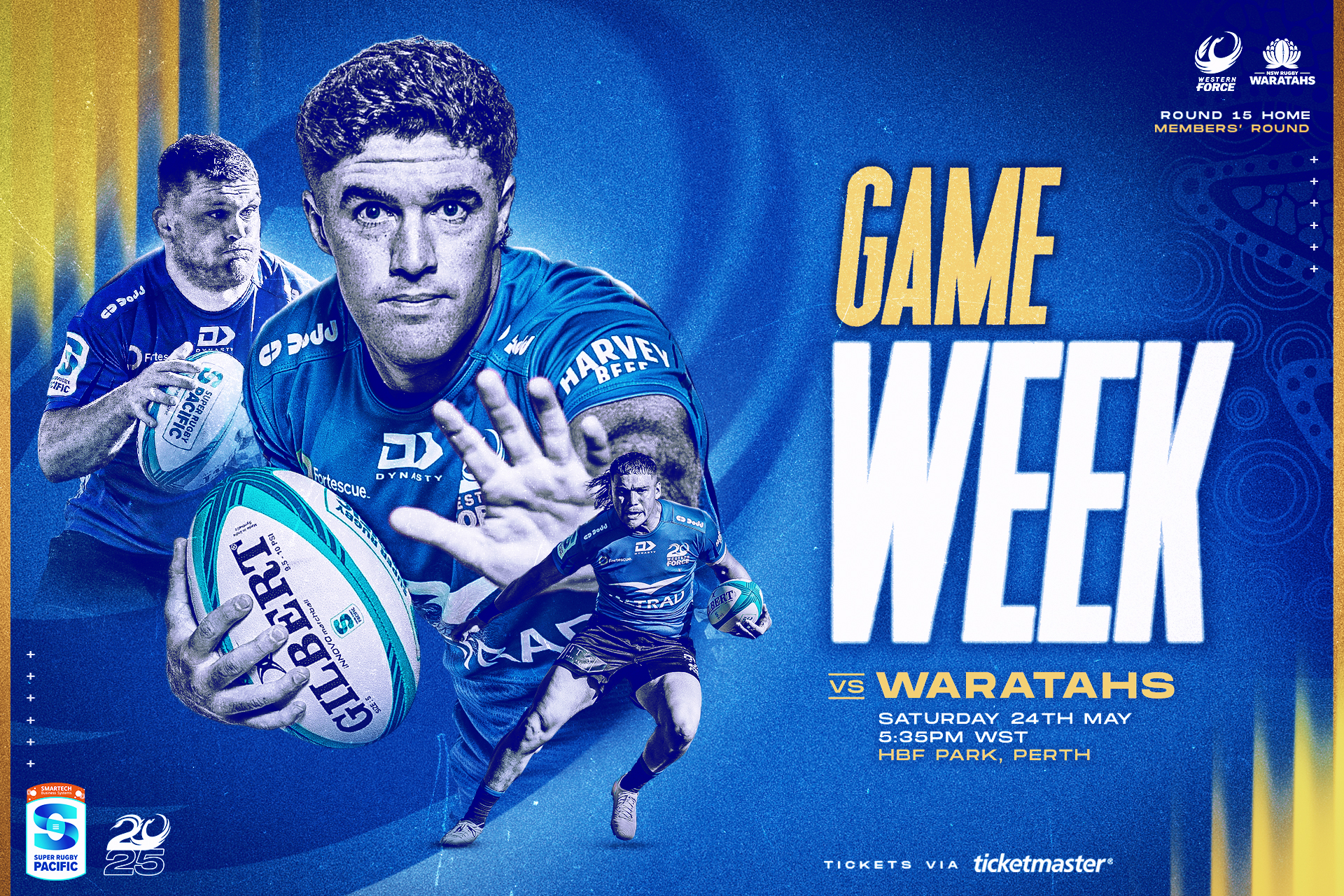 Gameday Info -Force vs Waratahs