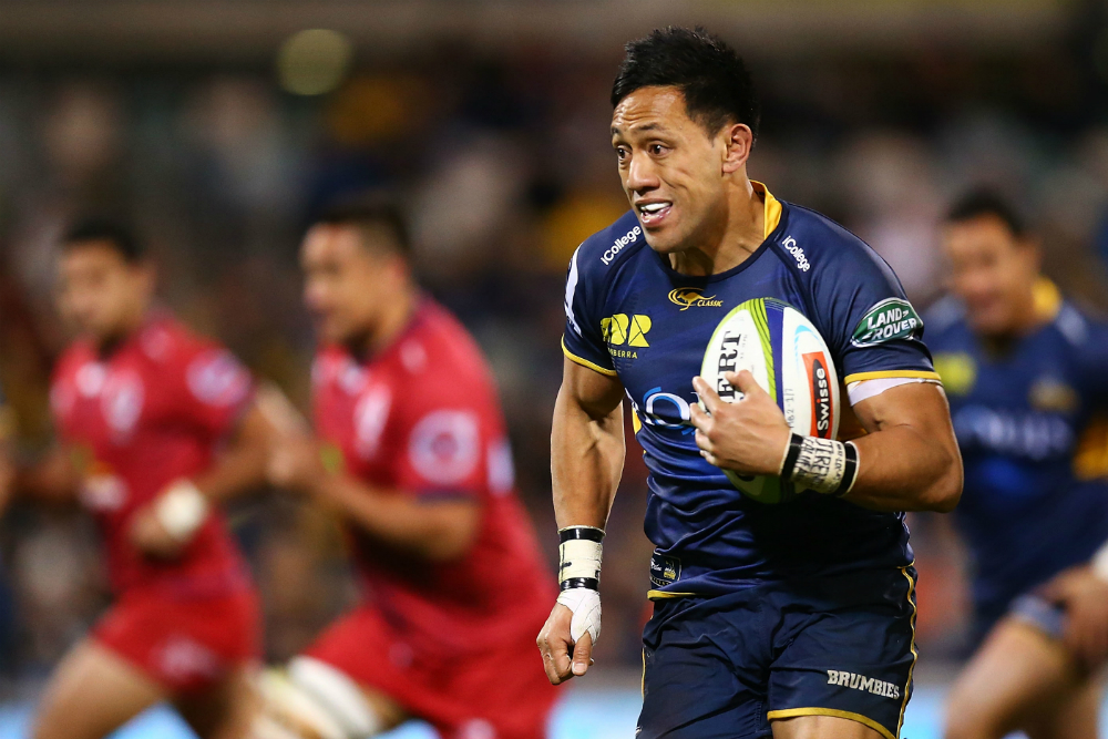 Christian Lealiifano returns to the Brumbies fold in 2018. Photo: Getty Images