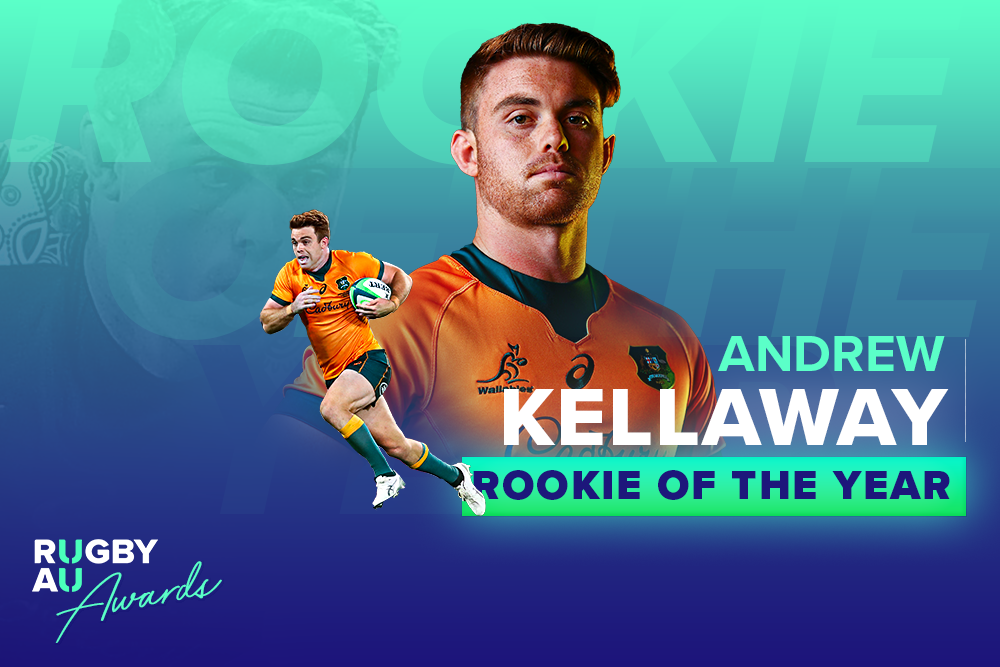 Kellaway named 2021 Rugby Australia Rookie of the Year