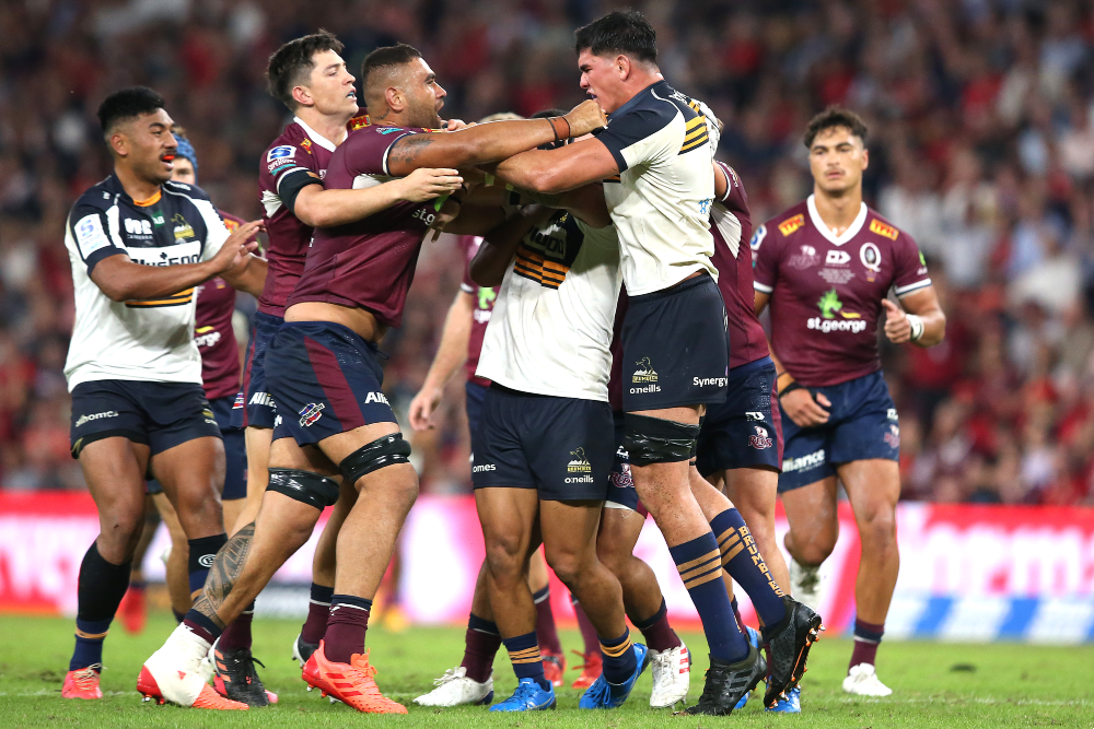 Darcy Swain is hoping the Brumbies will bounce back after their heartbreaking Final defeat. Photo: Getty Images