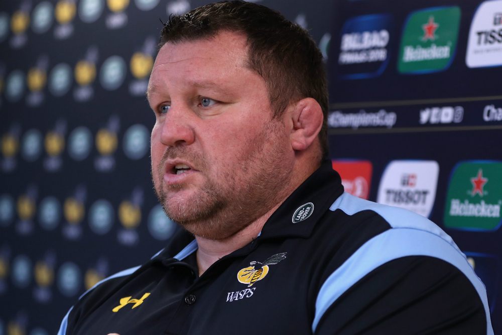 Wasps lock in Wales coaching contender