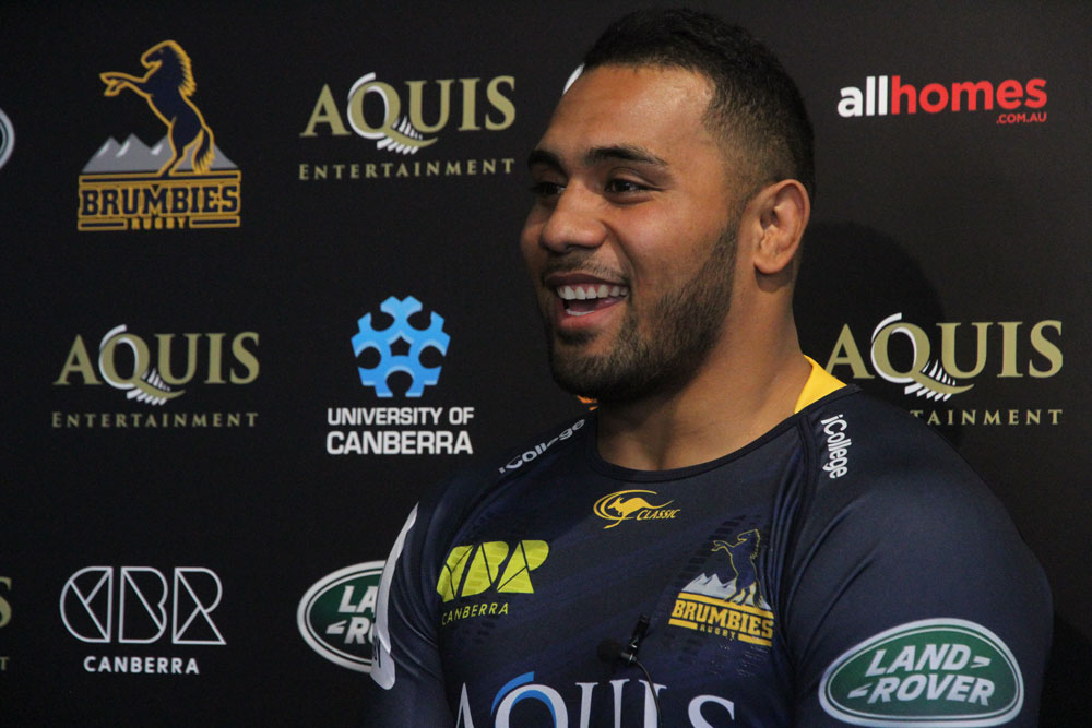 Lolo Fakosilea has signed with the Brumbies. Photo: Getty Images