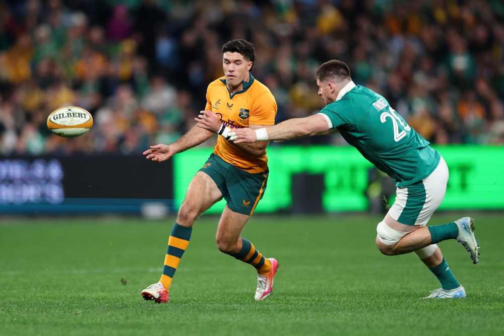 Donaldson hopeful of providing Wallabies boost for Italy after calf setback