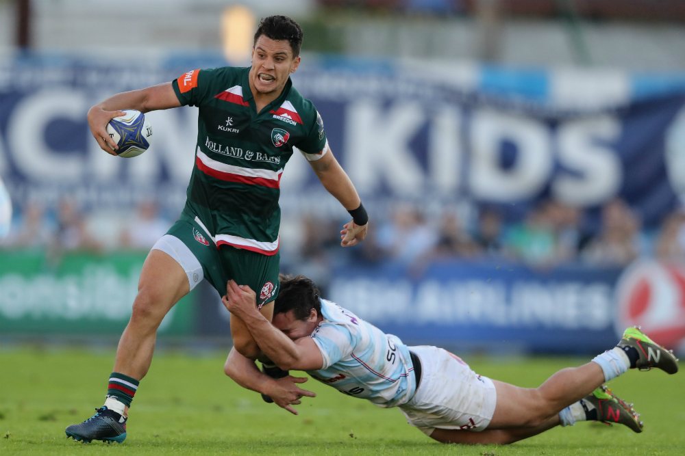 Matt Toomua and Leicester fell short against Racing 92. Photo: Getty Images