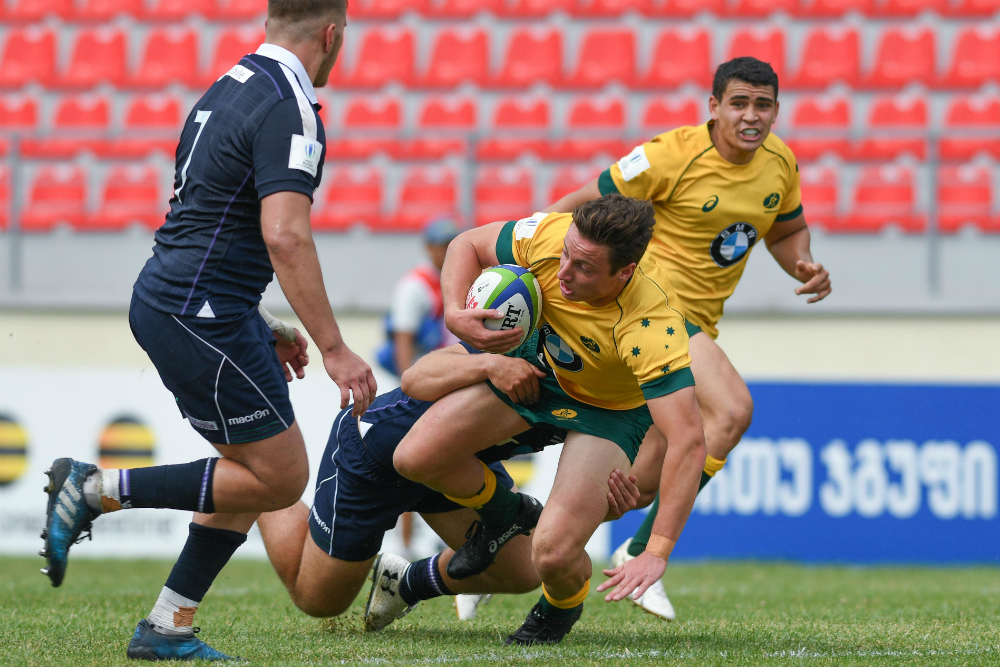 Australian U20s utility Nick Jooste will start at flyhalf. Photo: World Rugby