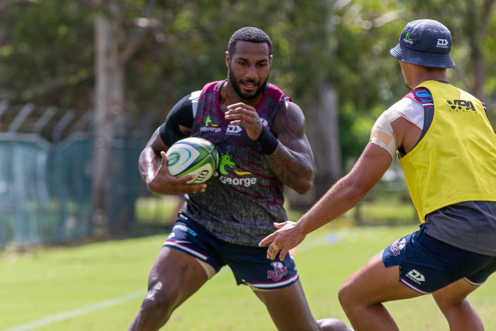 Vunivalu Shows Class On Reds Rugby Debut Latest Rugby News Rugby Com Au