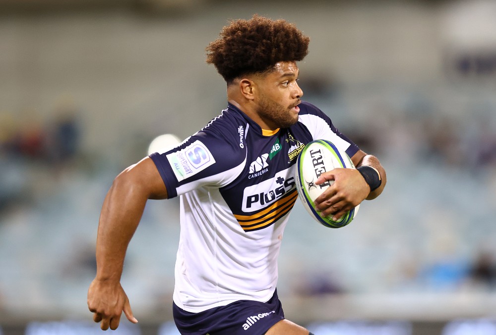 Rob Valetini carriers the ball for the Brumbies | Getty Images