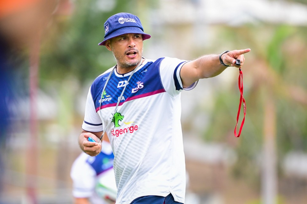 Reds strength and conditioning coach Brynley Abad has the team ready to play at peak level for 80 minutes. Photo: RUGBY.com.au/Stuart Walmsley
