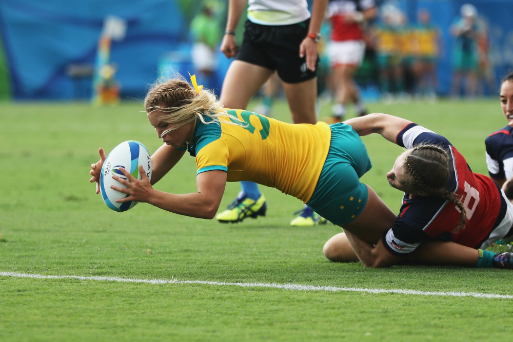 Tonegato was the saviour in both attack and defence for Australia. Photo: Getty Images