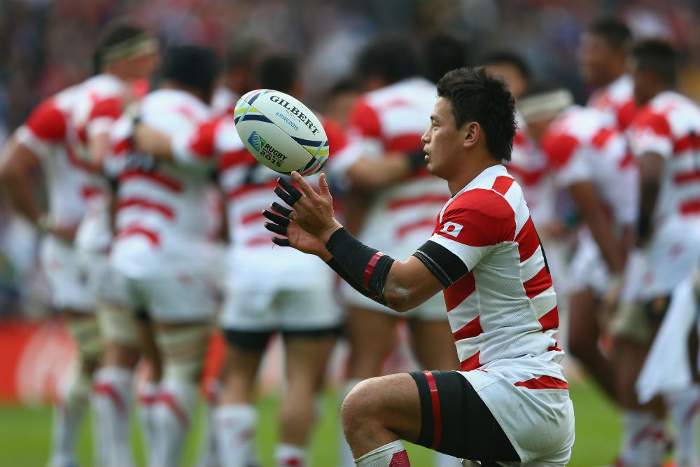 Goromaru starred for Japan at the Rugby World Cup. Photo: Getty Images