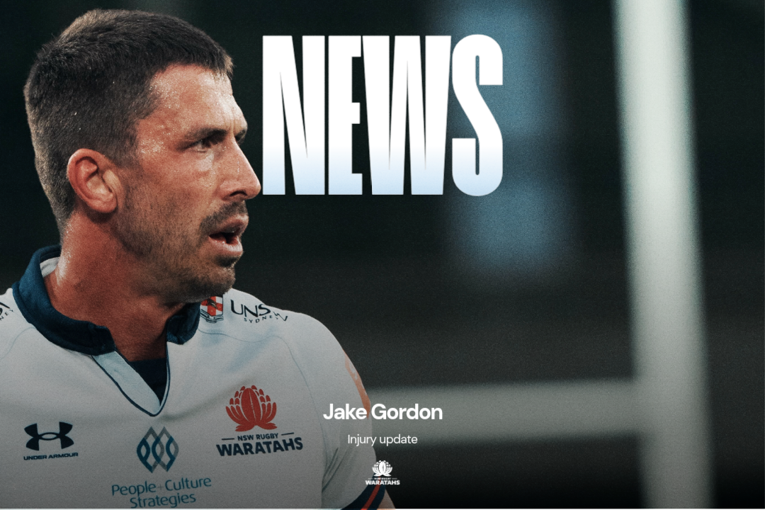 Injury update: Jake Gordon
