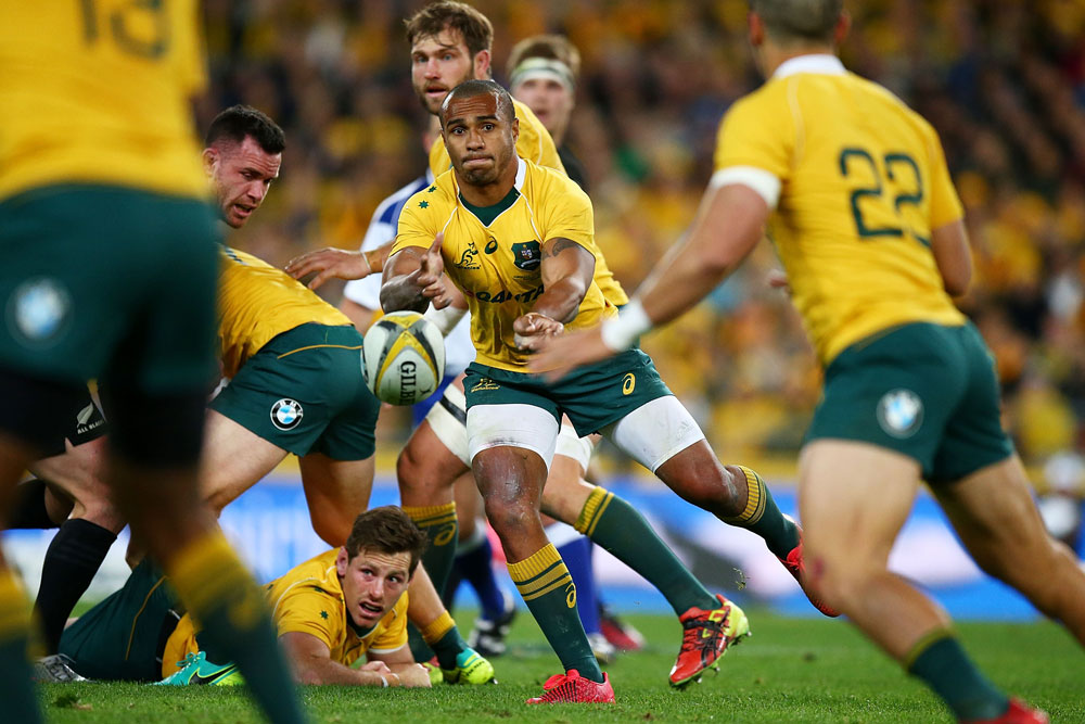 Will Genia deserves praise for his opening Bledisloe performance. Photo: Getty Images