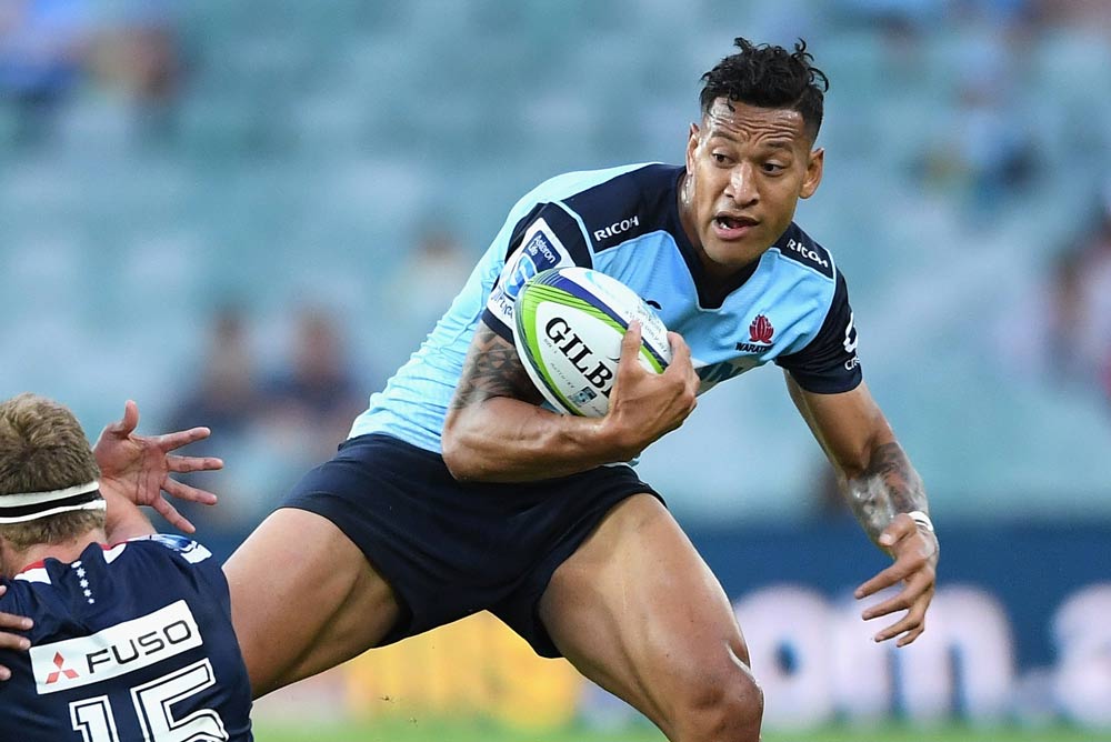 Israel Folau could move into the centres permanently. Photo: Getty Images