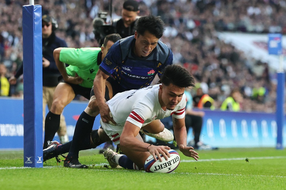 England rebound after Pumas defeat to pummel Japan