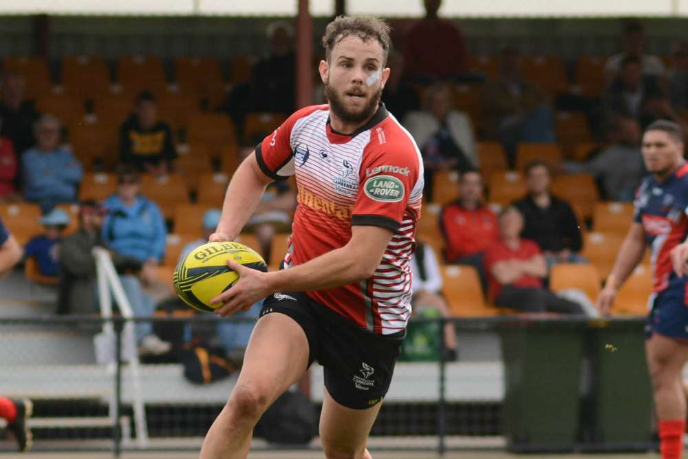 Robbie Coleman switches to fullback from the halves for Round Six.  Photo: Connie Moreau