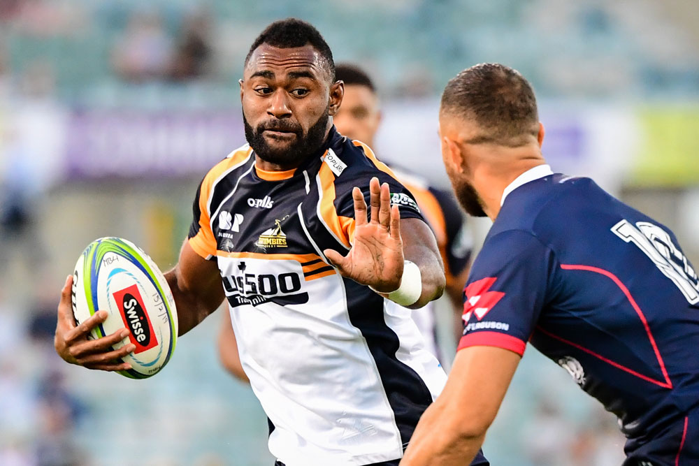 Tevita Kuridrani had a solid return to Super rugby. Photo: RUGBY.com.au/Stuart Walmsley