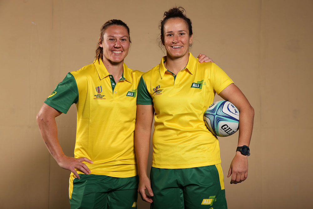 Shannon Parry and Sharni Williams will co-captain the Sevens in San Francisco. Photo: Getty Images