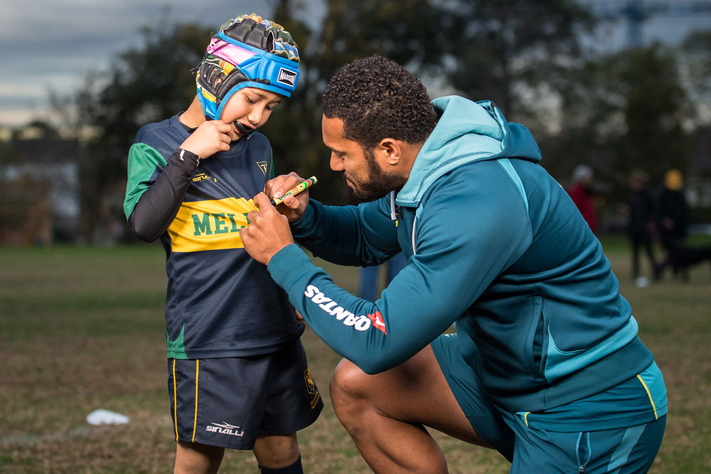 The Rebels want to engage more with the community. Photo: RUGBY.com.au/Stuart Walmsley