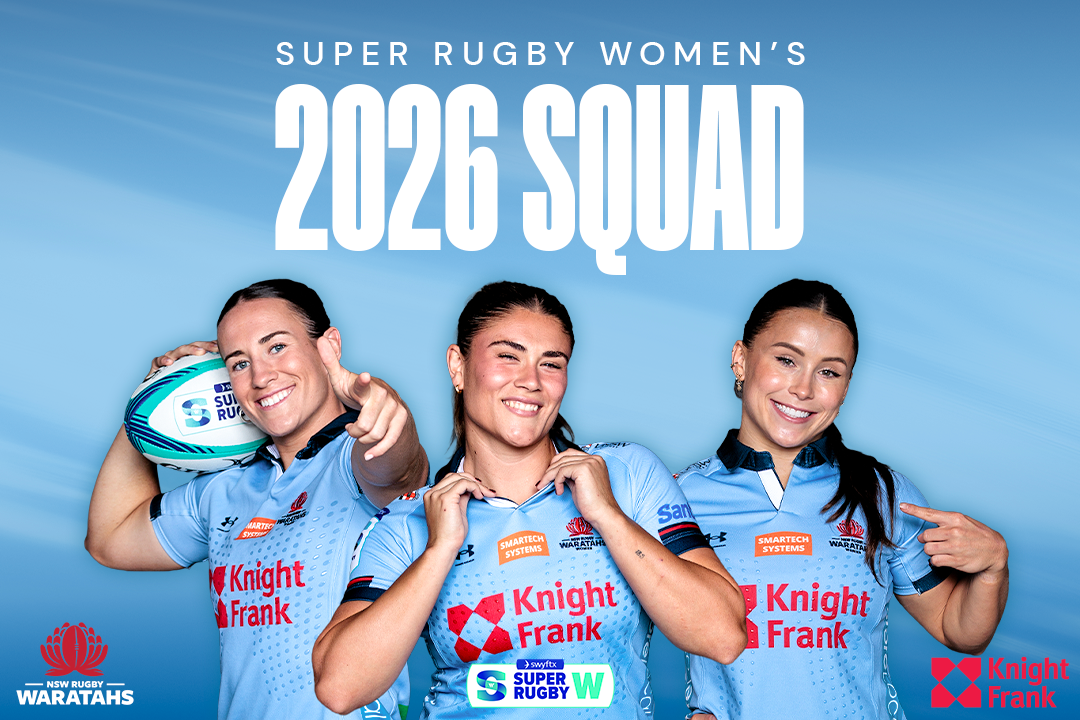Sywftx Super Rugby NSW Waratahs announce squad for 2026 Swyftx Super Rugby Women's