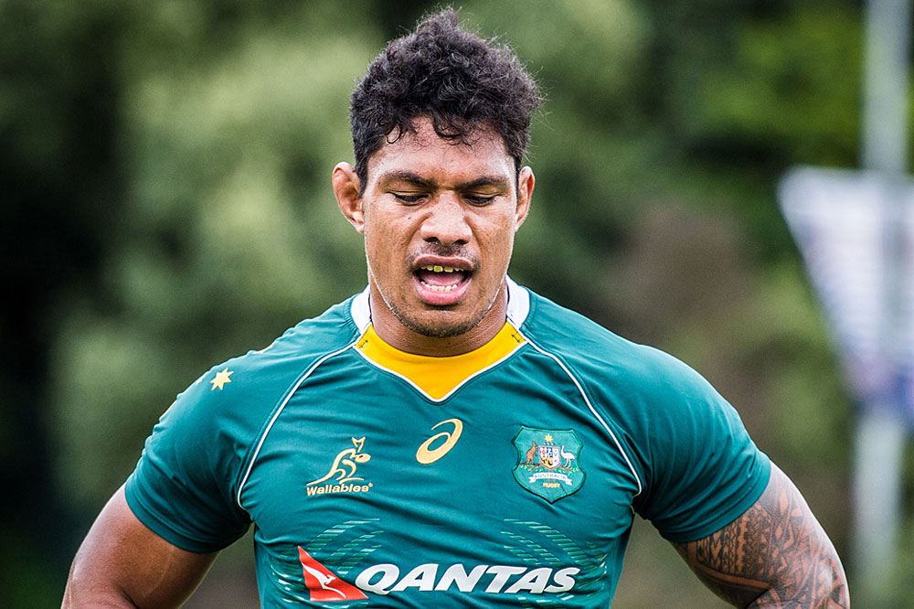 Lopeti Timani could be in the mix for his Wallabies debut. Photo: ARU Media/Stu Walmsley