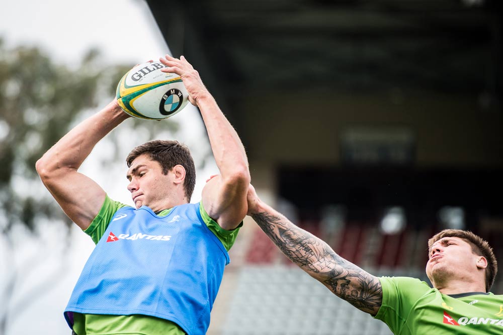 Rob Simmons is the leader of the Wallabies locks. Photo: ARU Media/Stu Walmsley