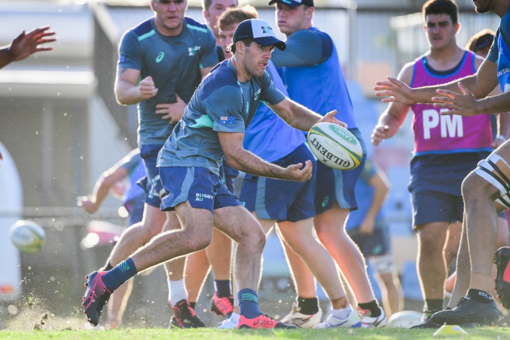 Ben Donaldson has been named at flyhalf for the Junior Wallabies' clash against Fiji. Photo: Rugby AU Media/Stuart Walmsley